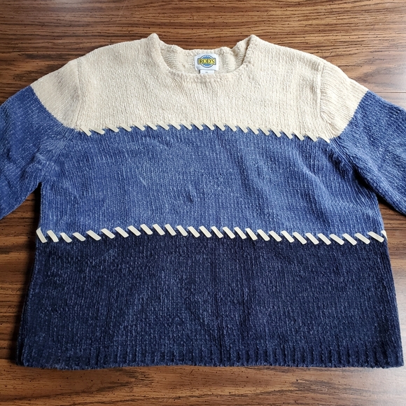 Vintage Rods Western Cropped Acrylic Sweater XL - Picture 2 of 5